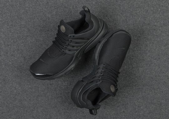 Triple Black Nike Air Prestos Are Here