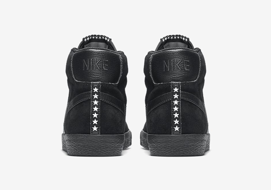 Nike Blazer Vntg Prm Stars Black 4