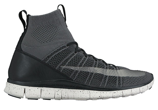 Nike Free Flyknit Mercurial Dark Grey 805554 004 1