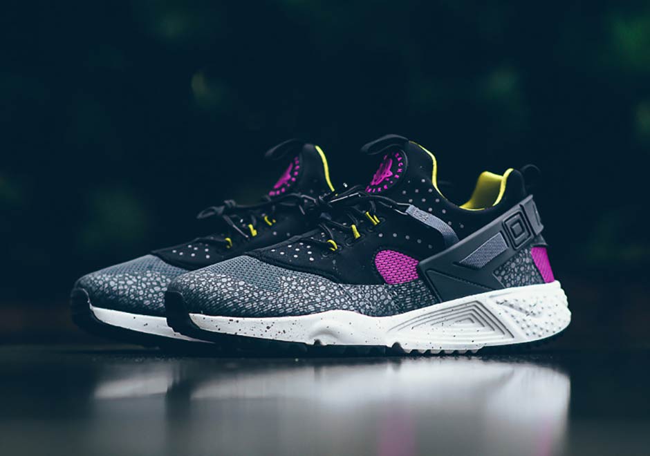 Nike Huarache Utility Prm Safari Dark Berry Cactus 01