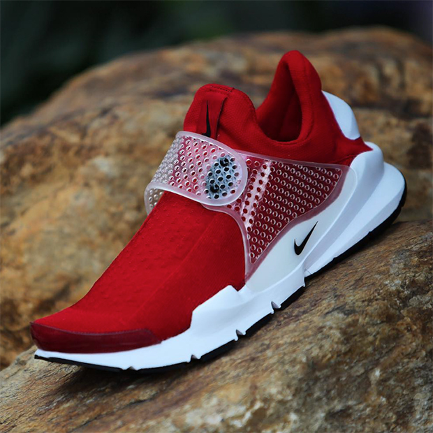 Nike Sock Dart University Red 2016 04