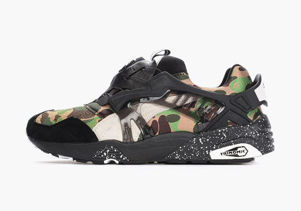 Puma Disc Blaze X Bape 358846 01 Camo 1