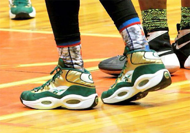 Reebok Question Mid “Bethel Bruins” PE