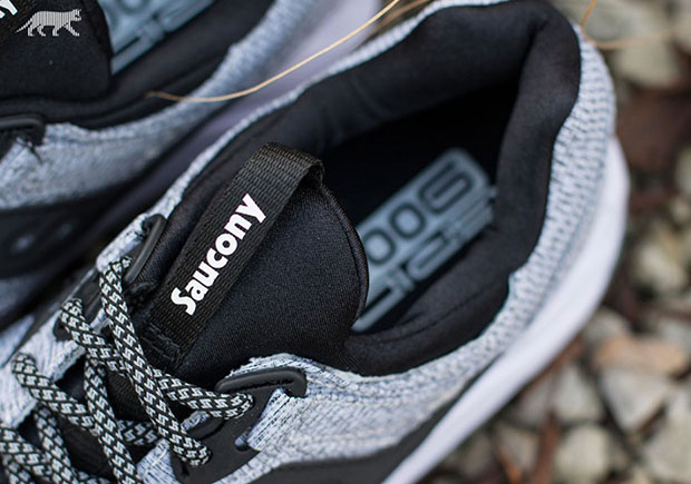 Saucony Grid 9000 Dirty Snow White Black 3