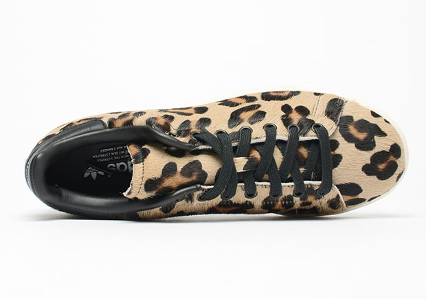 Adidas Stan Smith Leopard Print Pony Hair 4