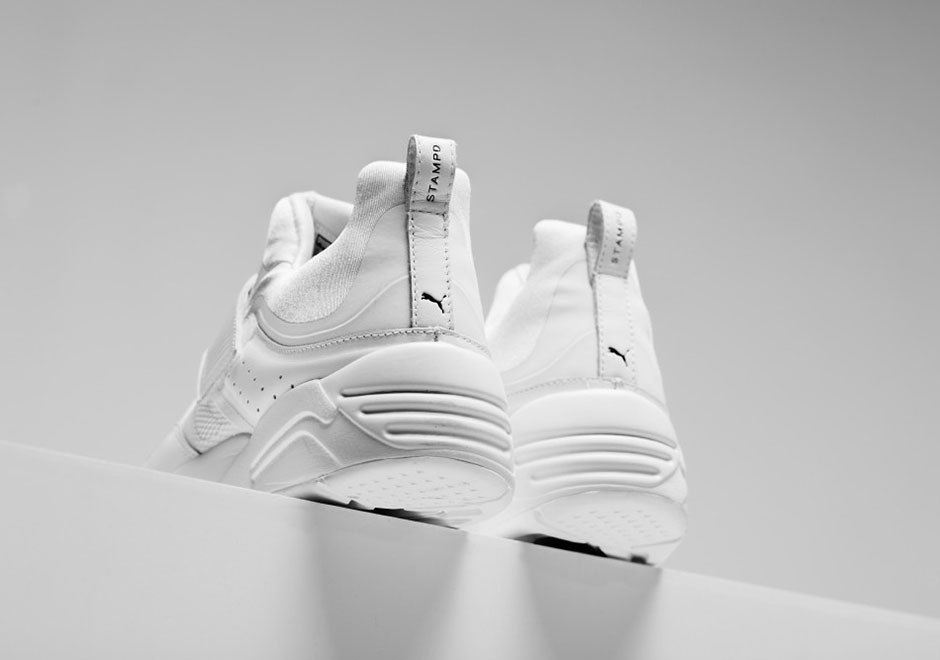 Stampd Puma Strapped Blaze Of Glory White 08