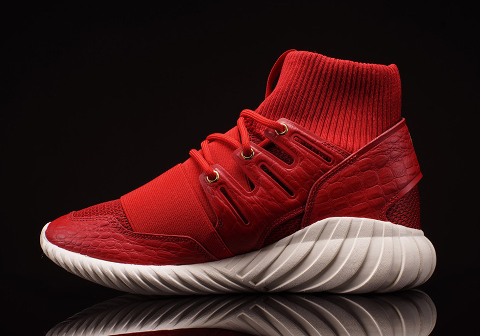 Adidas Tubular Chinese New Year Collection Red Gold 03