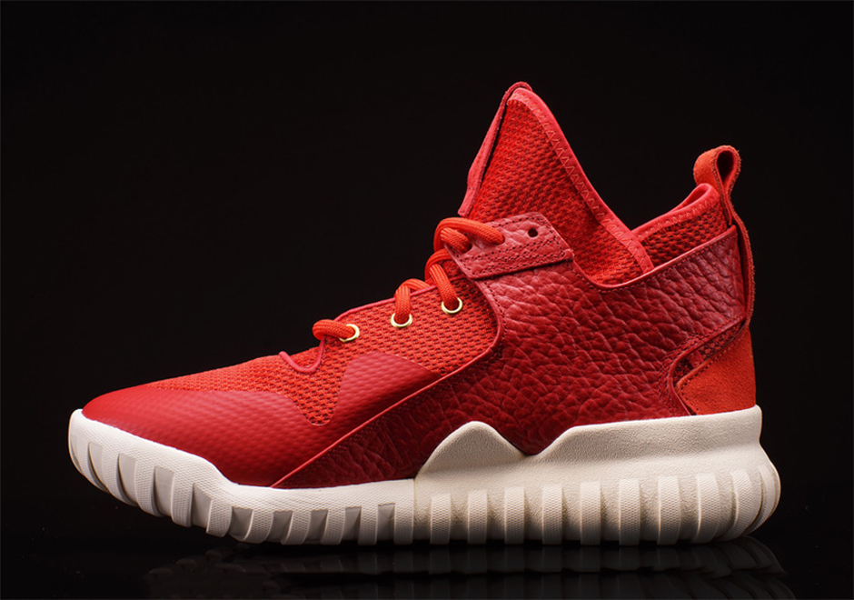 Adidas Tubular Chinese New Year Collection Red Gold 04