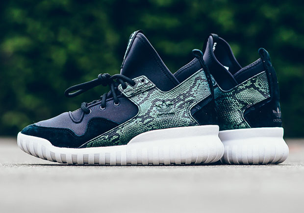 Adidas Tubular X Black Snakeskin 2