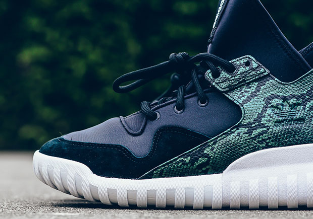 Adidas Tubular X Black Snakeskin 3