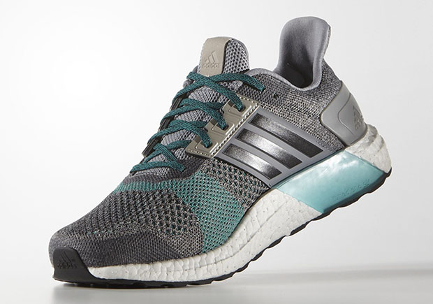 Adidas Ultra Boost St Grey Green 3