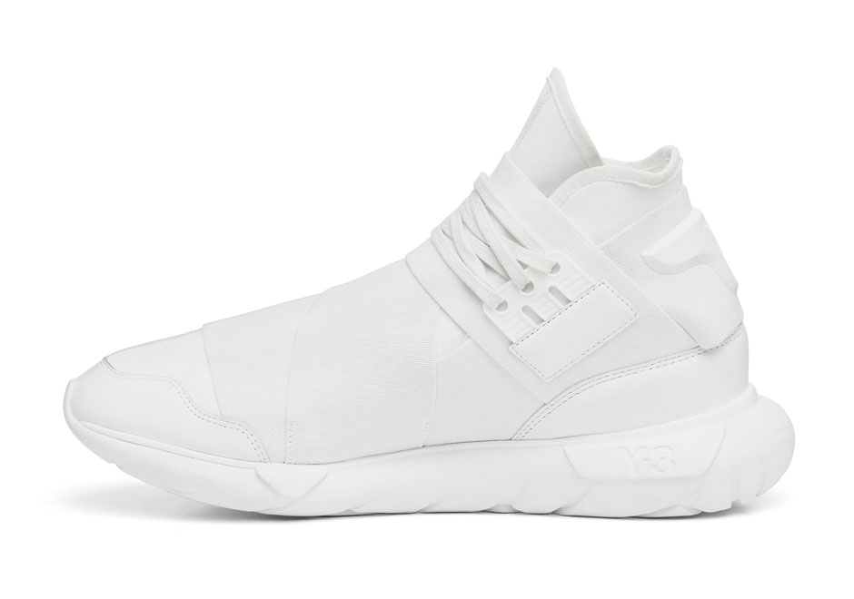 Adidas Y3 Qasa Hi Triple White 1