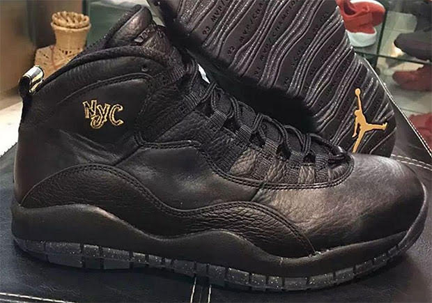 First Look At The Air Jordan 10 “NYC”