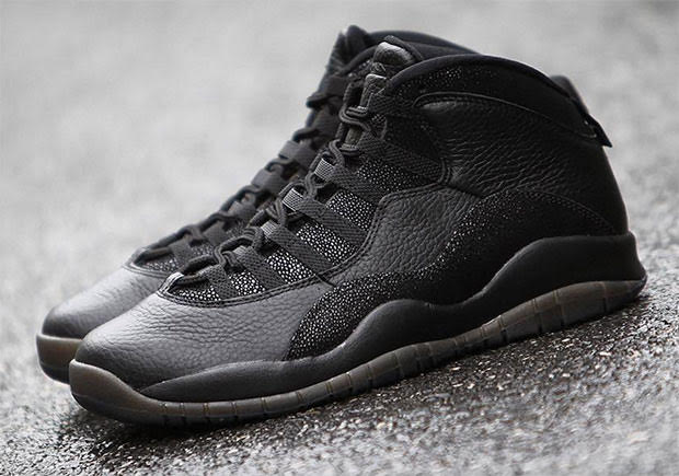 The Air Jordan 10 "OVO" Is Back In Black