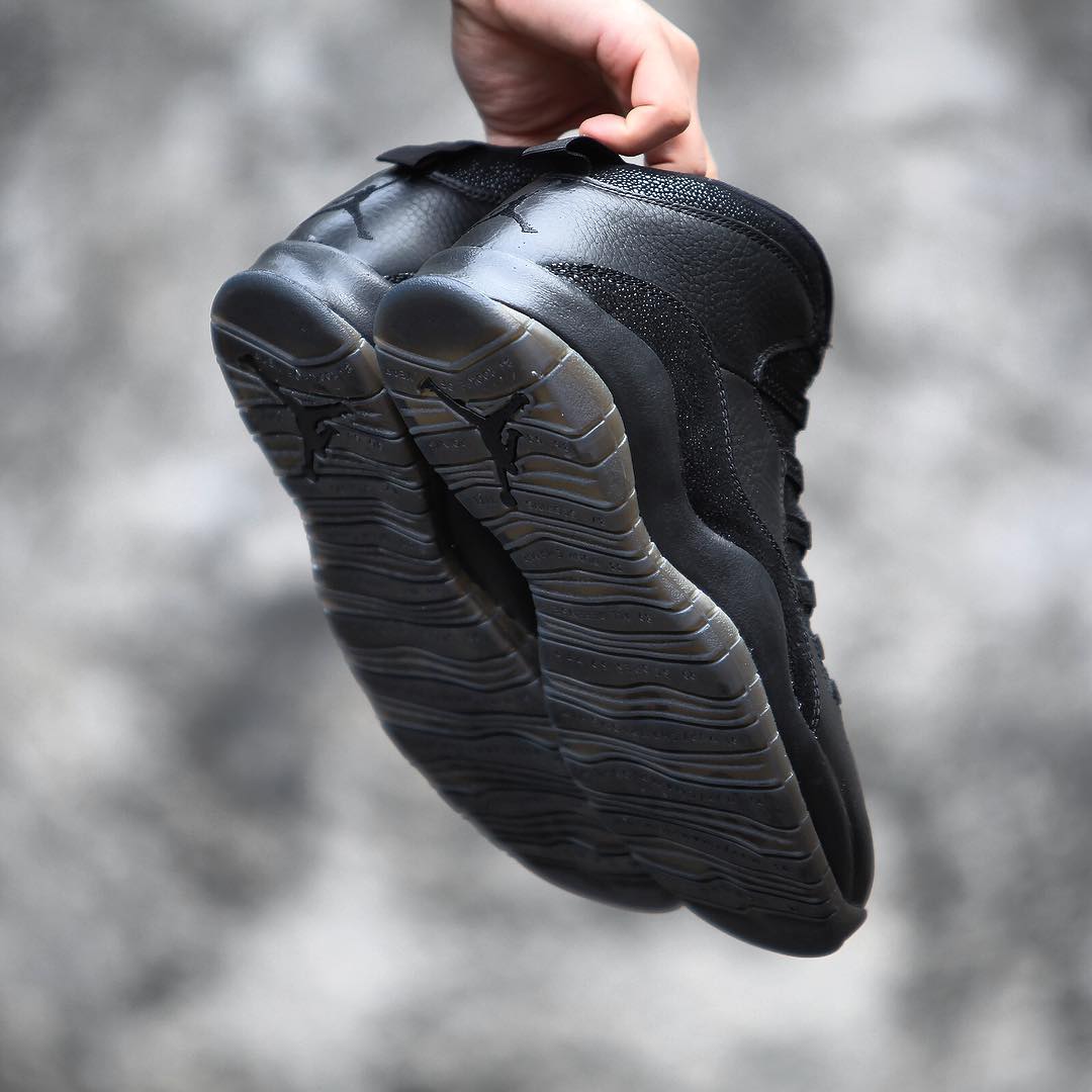 Air Jordan 10 Ovo Black Detailed Images 07