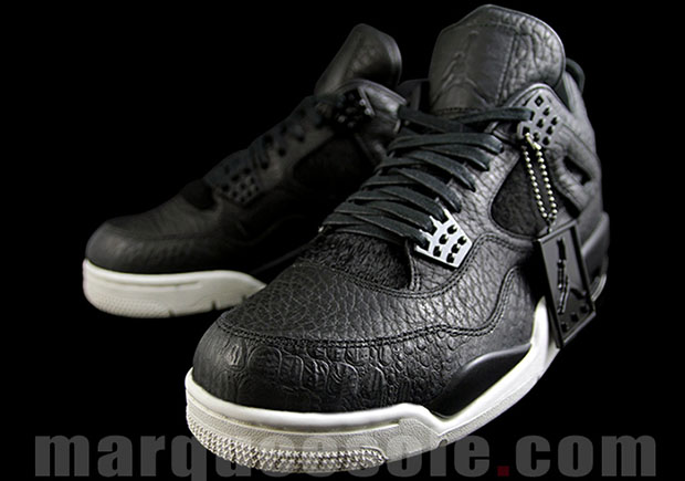 Air Jordan 4 Pinnacle Black 3