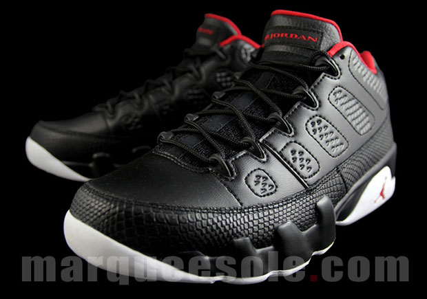 Air Jordan 9 Low Black Snakeskin 2