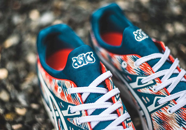 Asics Gel Kayano Trainer Evo Blue Orange Graphic 6