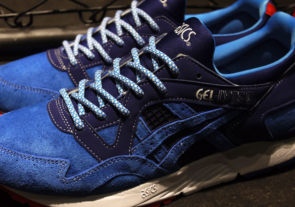 Asics Gel Lyte V Mita Blue Red 4