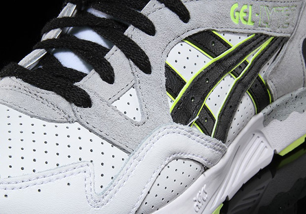 Asics Gel Lyte V Neon White Grey Black 5