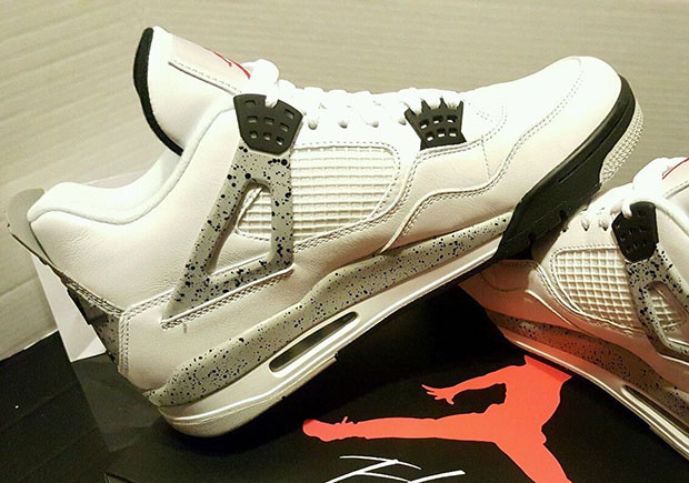 Jordan 4 White Cement Nike Air February 2016 2