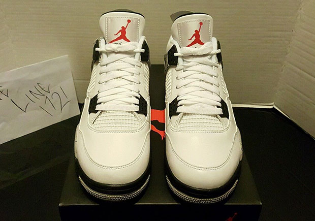 Jordan 4 White Cement Nike Air February 2016 8