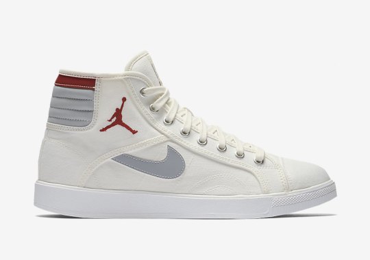 Nike Swoosh And Jumpman Logo Both Appear On The Jordan Sky High Retro