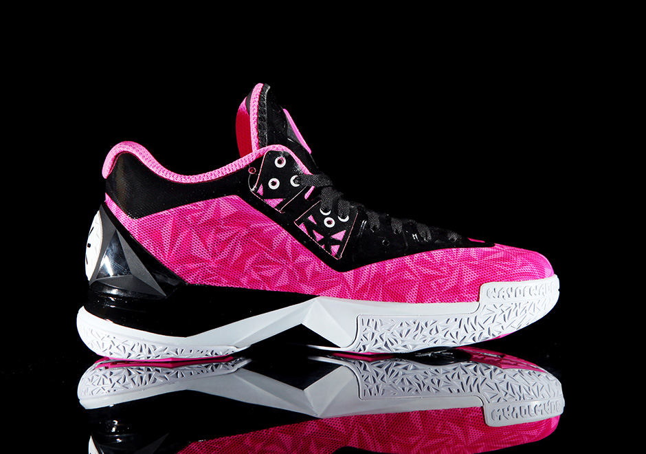 Li Ning Way Of Wade 4 Pink Origami 3