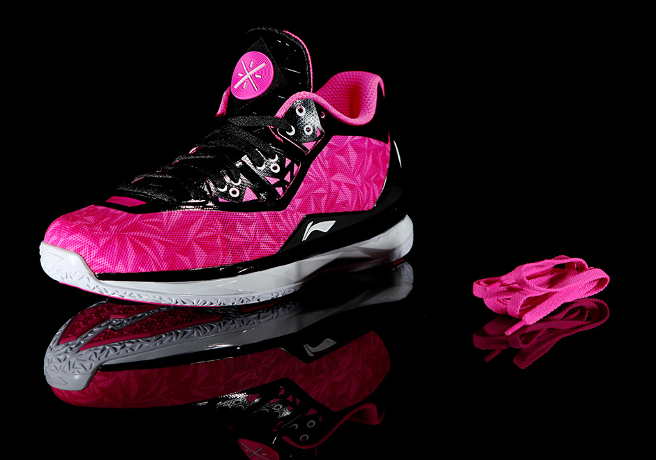 Li Ning Way Of Wade 4 Pink Origami 5