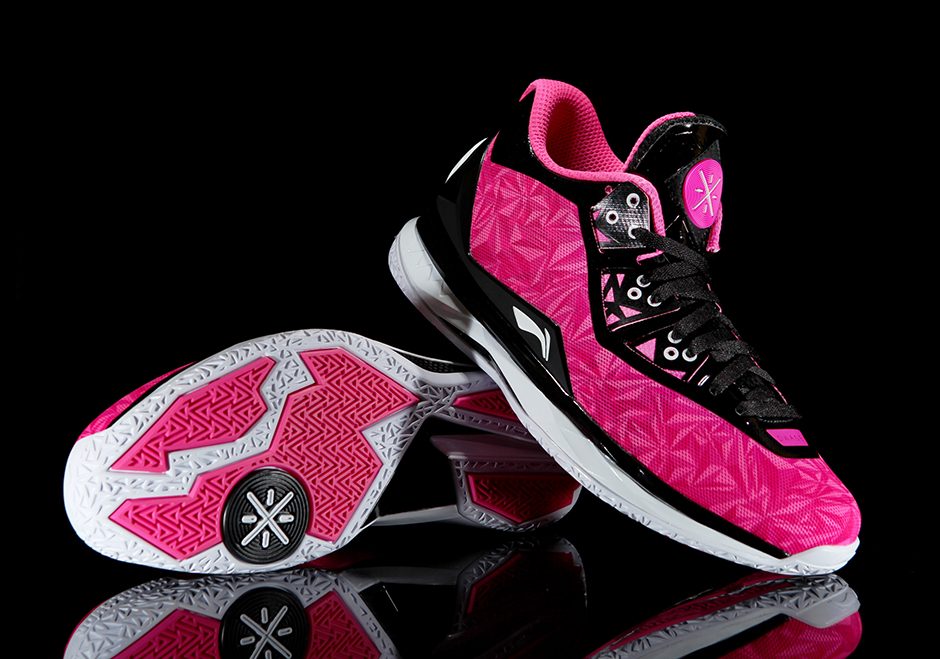 Li-Ning Way of Wade 4 "Origami Pink"