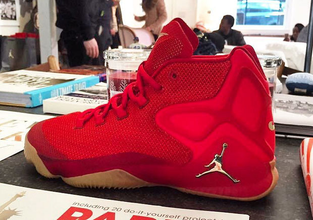 A Red And Gum Jordan Melo M12 Might Release Soon