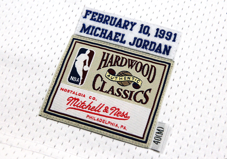 Mitchell Ness Michael Jordan 1991 All Star Jersey Official 2