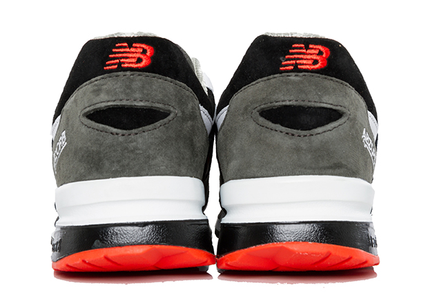 New Balance 1600 Leather Black White Grey Red 05