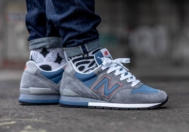 New Balance 996 Combines Grey Suede With The Knicks