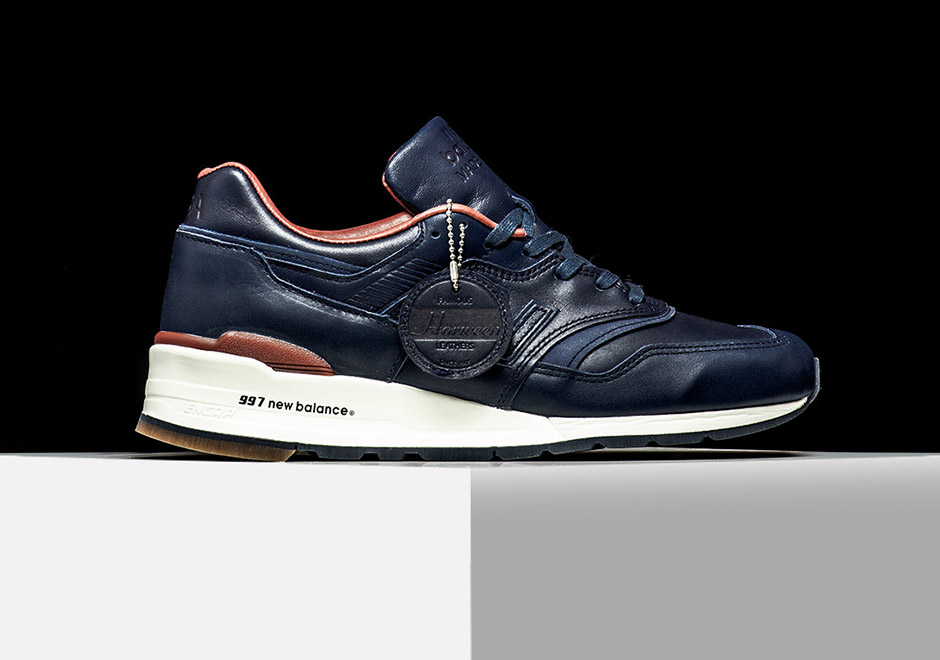 New Balance 997 Bespoke Horween Navy 2