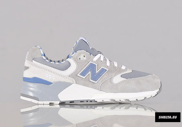 New Balance 999 Womens Grey Pinstripes 2