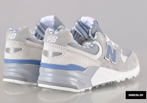 New Balance 999 Womens Grey Pinstripes 5