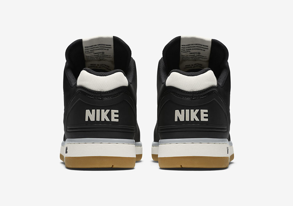 Nike Air Force Ii Low Black Gum 4