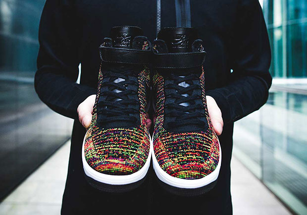 There’s A Second “Multi-Color” Nike Air Force 1 Flyknit