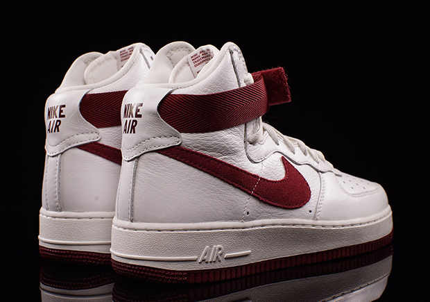 Nike Air Force 1 High Qs Team Red 03