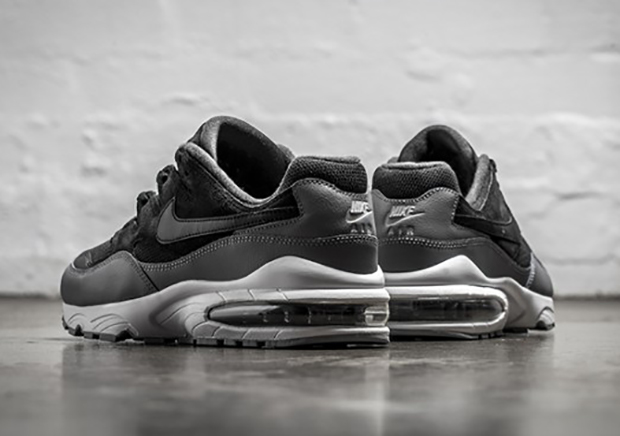 Nike Air Max 94 Black Suede And Leather Retros 05