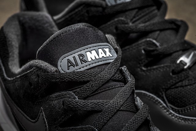 Nike Air Max 94 Black Suede And Leather Retros 06