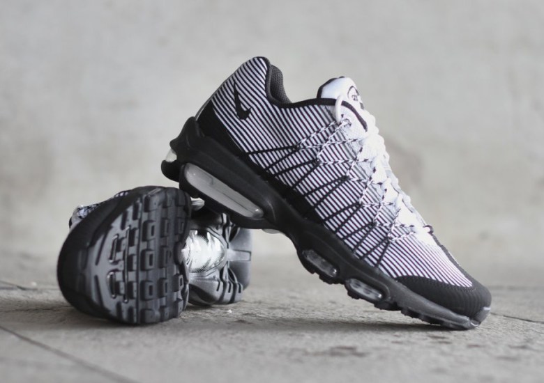 Nike Air Max 95 Ultra Jacquard Brings In Pinstripe Uppers