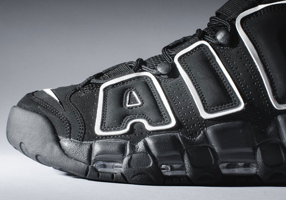 Nike Air More Uptempo Black White 2016 1