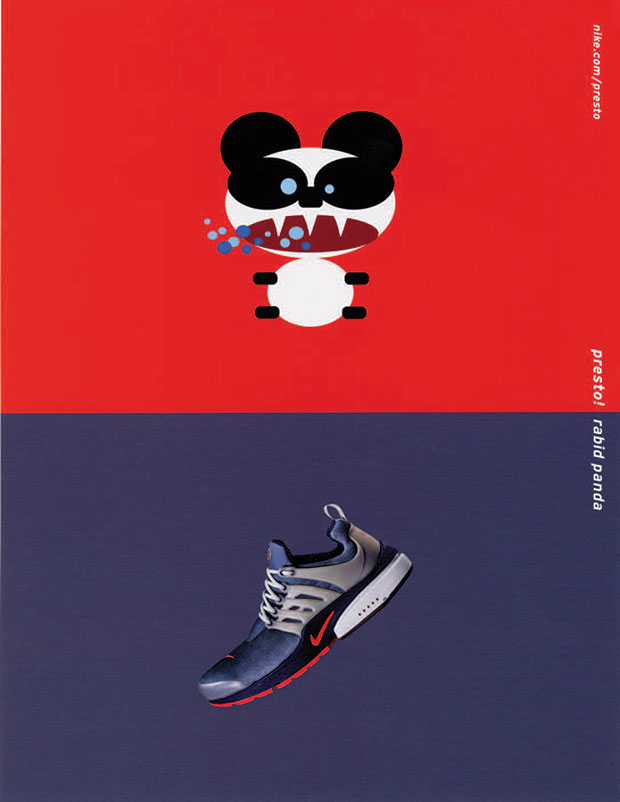 Nike Air Presto Rabid Panda Ad