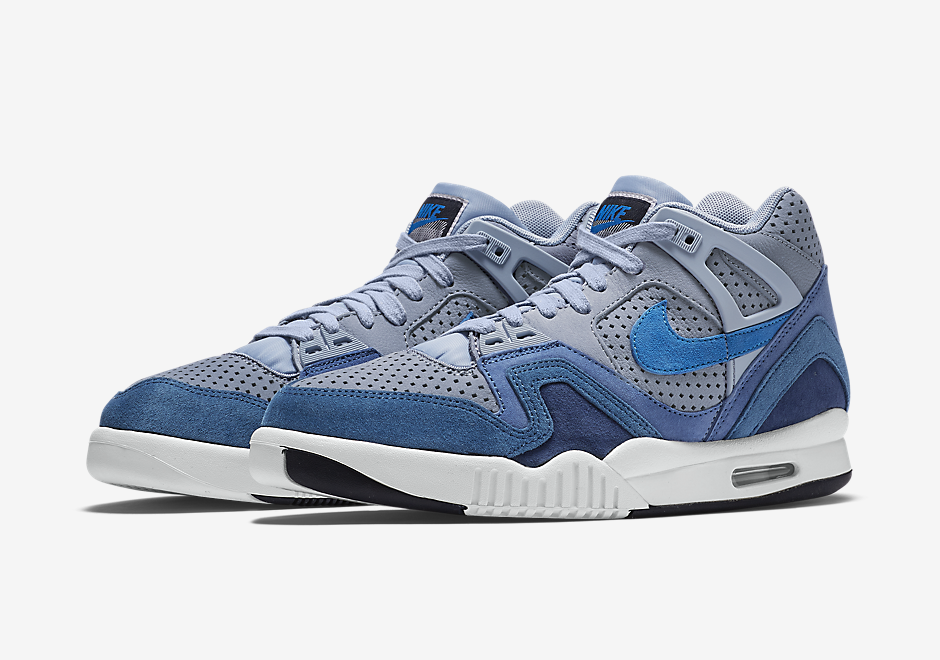 Nike Air Tech Challenge Ii Blue Grey Obsidian 1