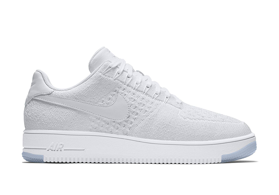 Nike Flyknit Air Force 1 Low Multi Color White Release Dates 09