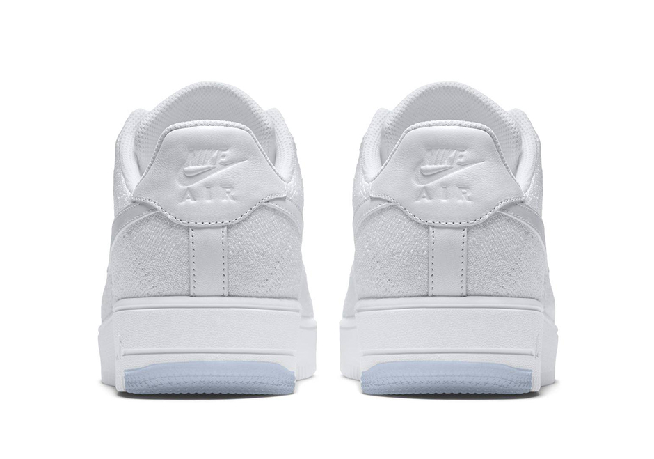 Nike Flyknit Air Force 1 Low Multi Color White Release Dates 12