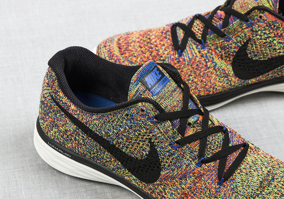 Nike Flyknit Lunar 3 Multicolor Racer Blue 1