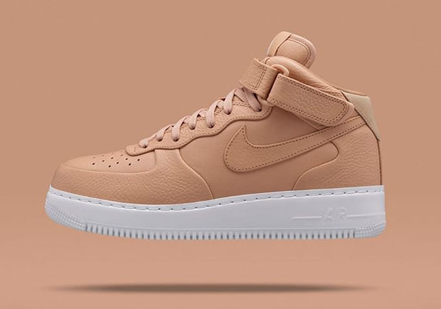 Nike Lab Air Force 1 Mid Vachetta Tan 1